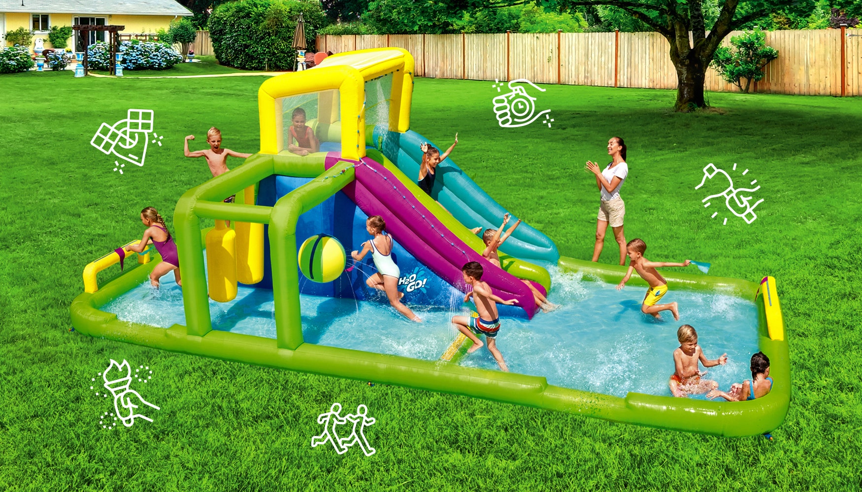 5 Splashtastic Inflatable Water Slide Features