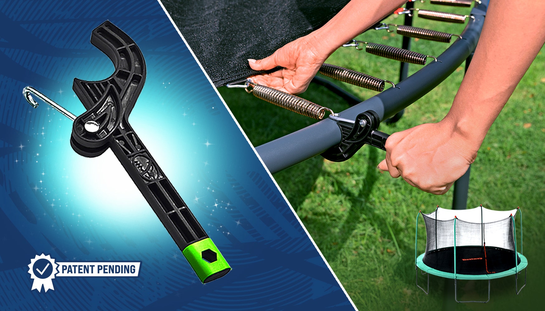 Bestway Innovations  Series: QuickSpring Outdoor Trampoline Tool