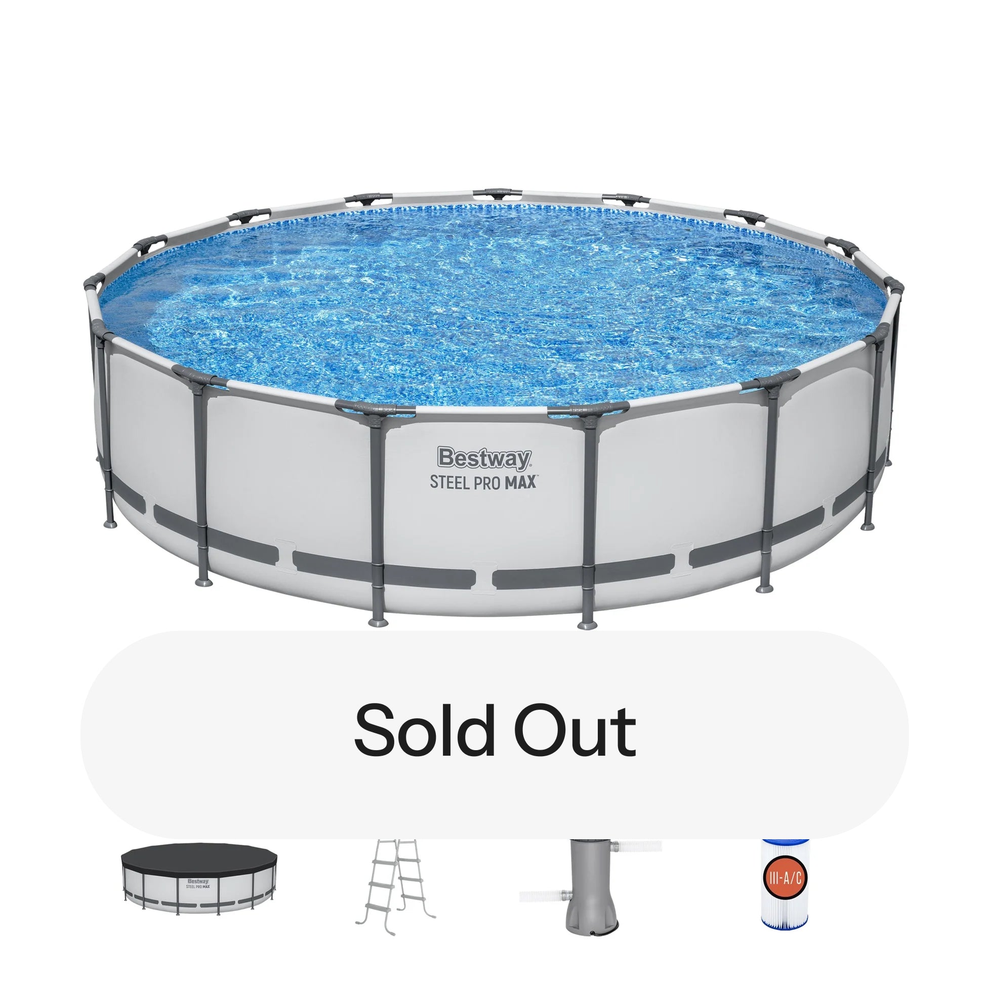 Bestway Steel Pro MAX Above Ground Pool Set 15' x 42"