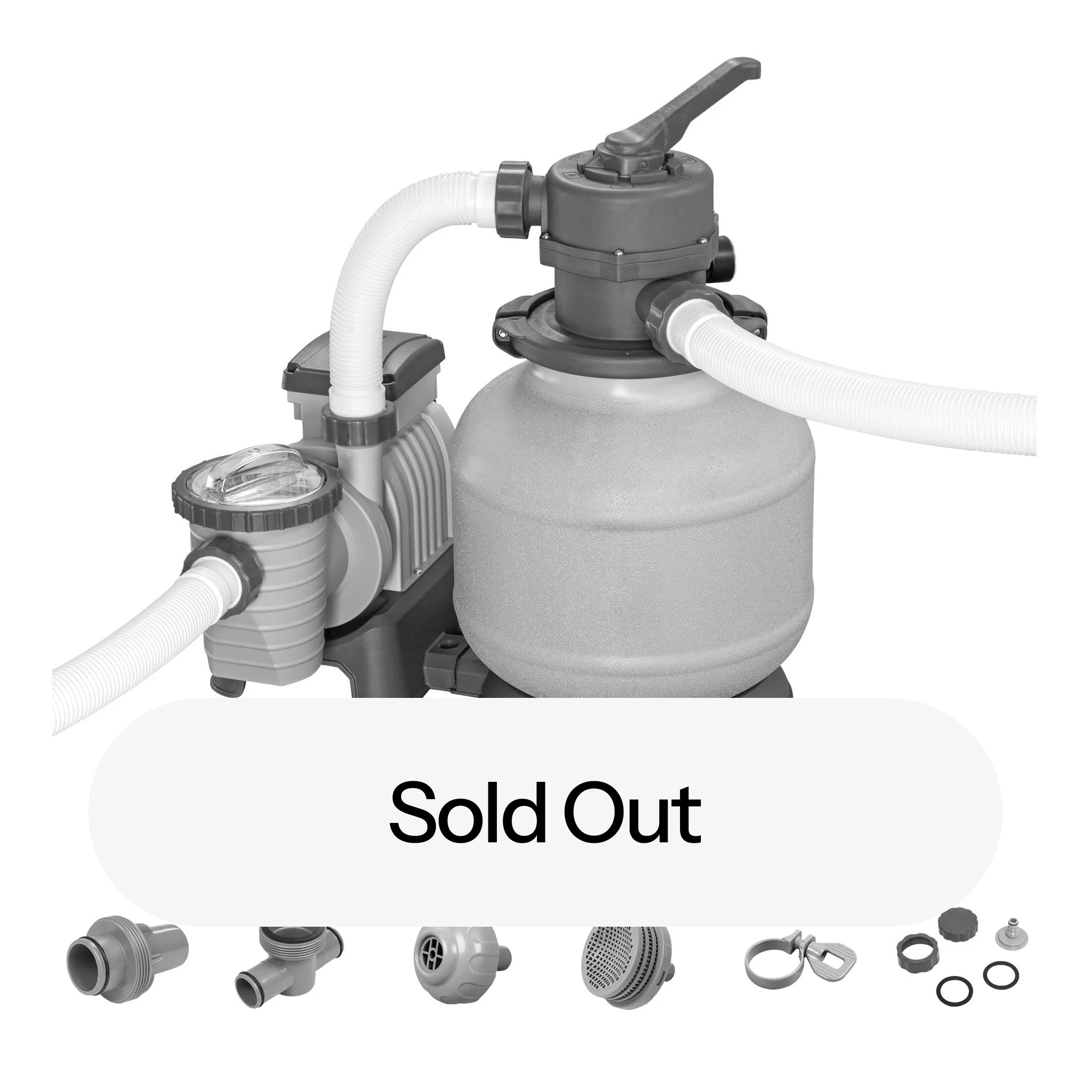 Bestway 2,200 gal. Above Ground Pool Sand Filter Pump