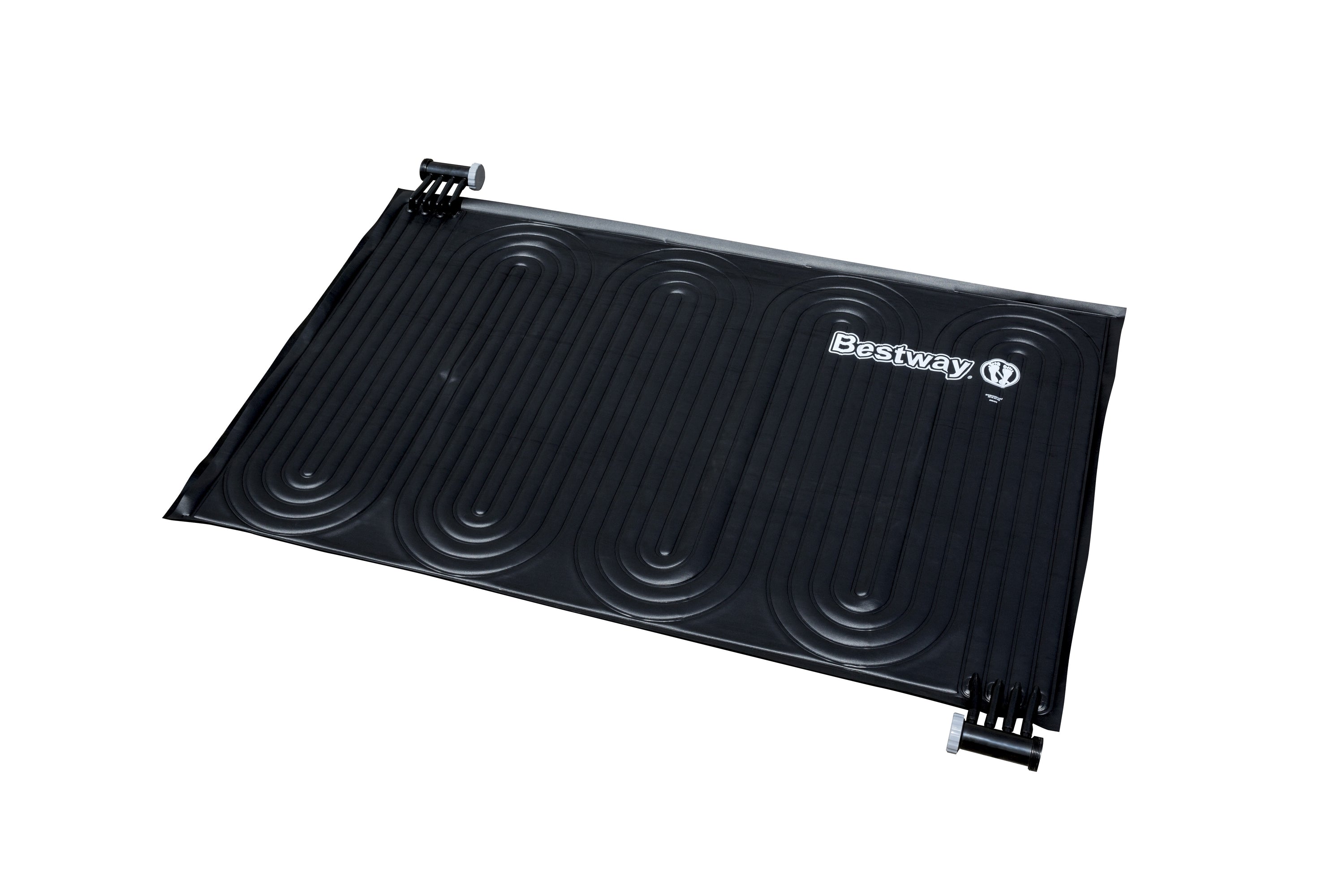 Panel calefactor solar rectangular Flowclear de 43'' x 67'' para piscinas elevadas