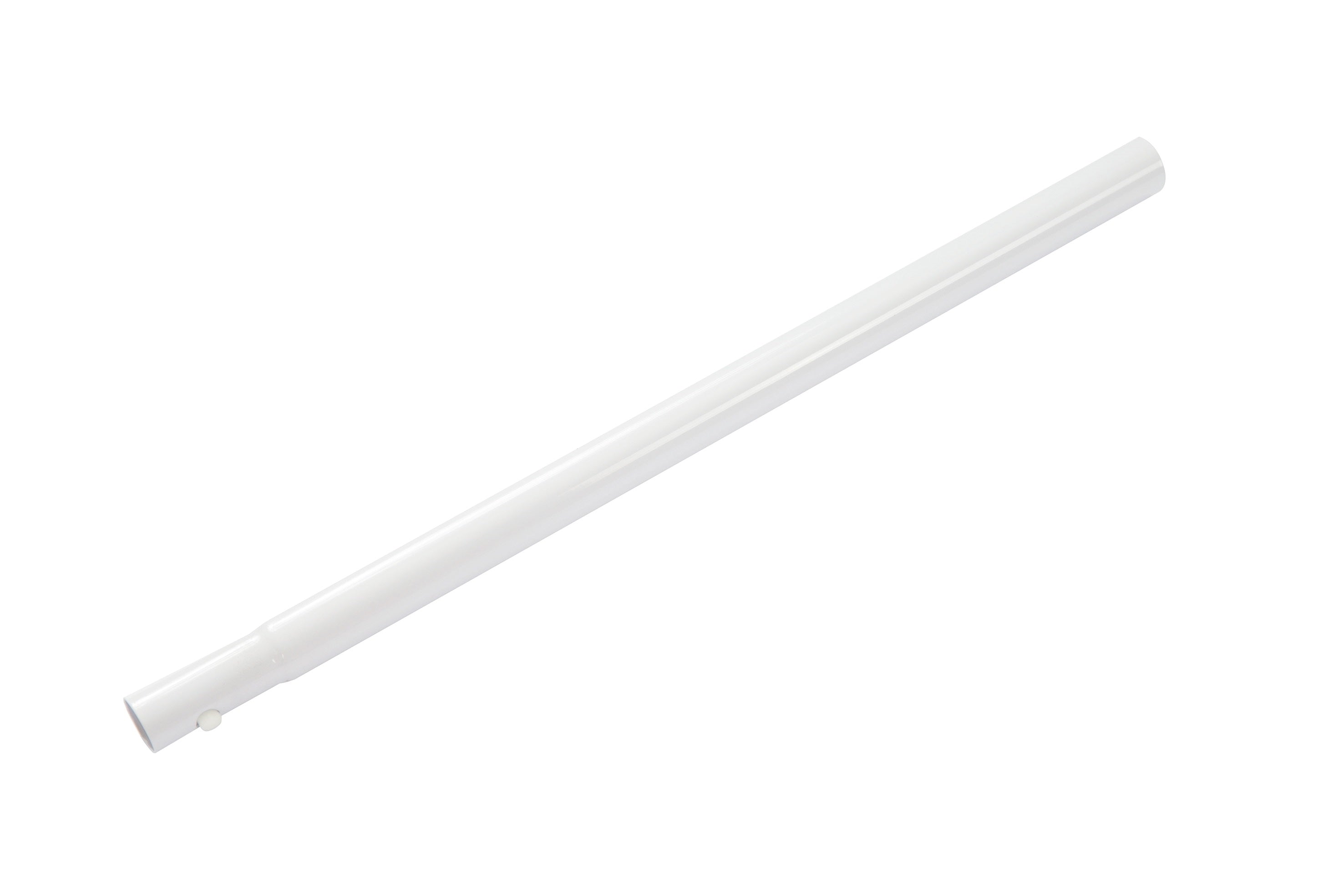 Pied vertical de rechange Steel Pro pour piscine hors sol ronde, blanc