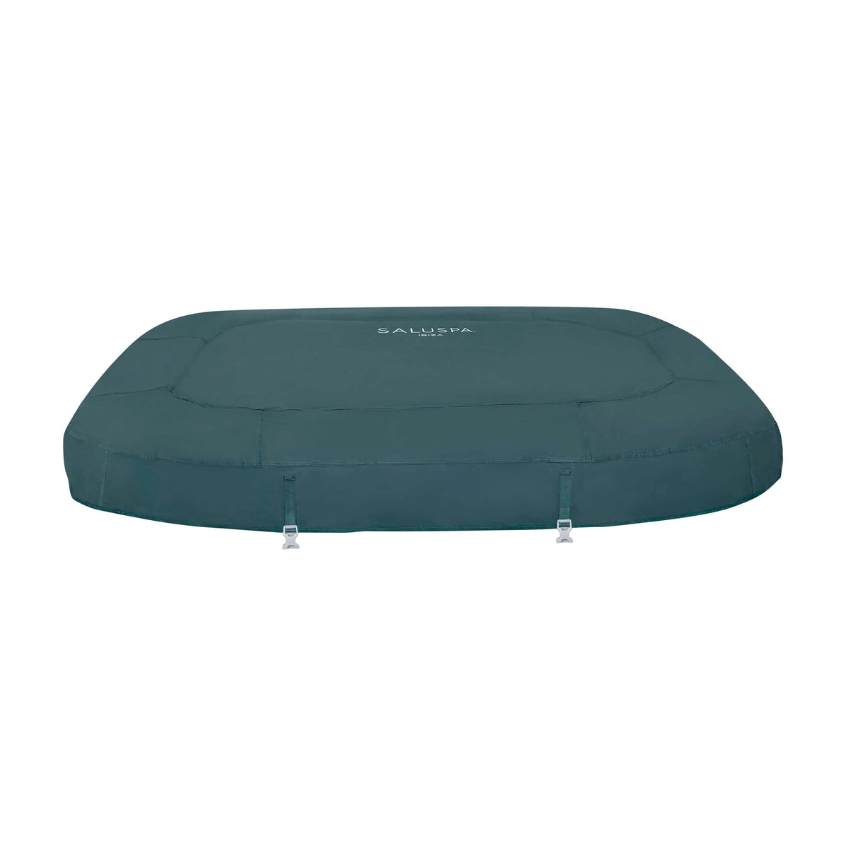SaluSpa 71" x 71" x 26" Ibiza EnergySense AirJet Hot Tub Top Leatheroid Cover, Dark Green