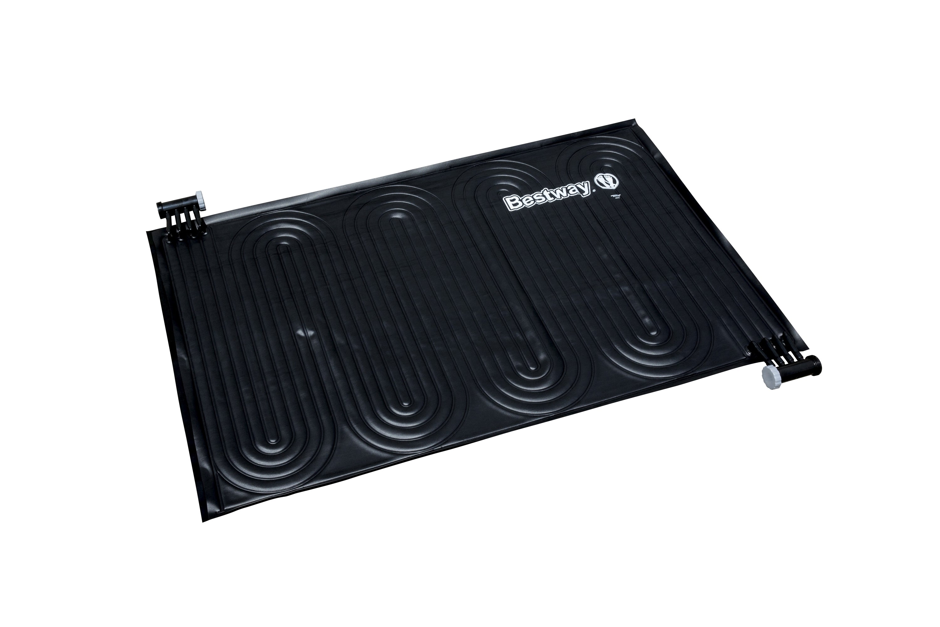 Panel calefactor solar rectangular Flowclear de 43'' x 67'' para piscinas elevadas