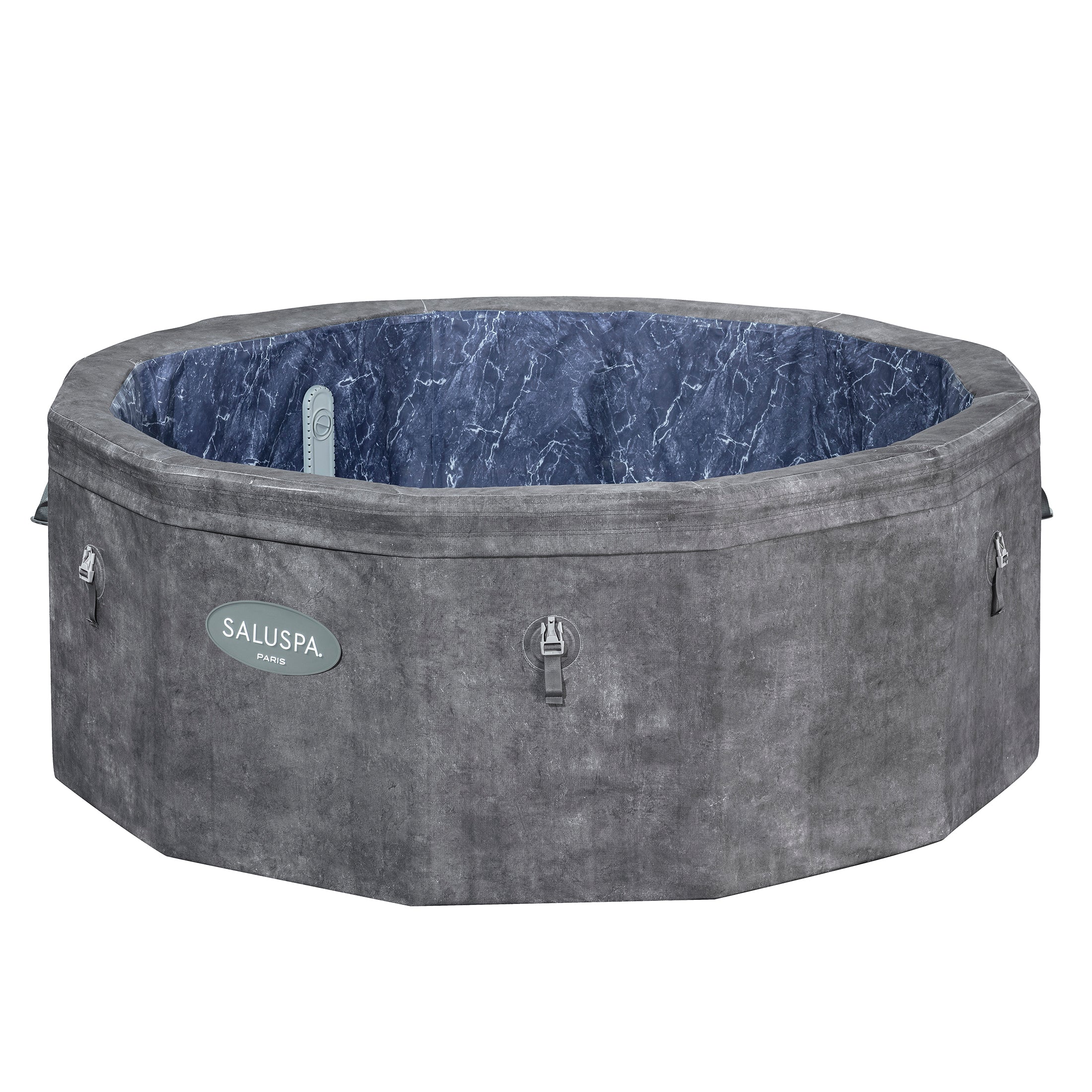 Reemplazo del revestimiento del jacuzzi SaluSpa Paris AirJet ThermaCore, mármol gris