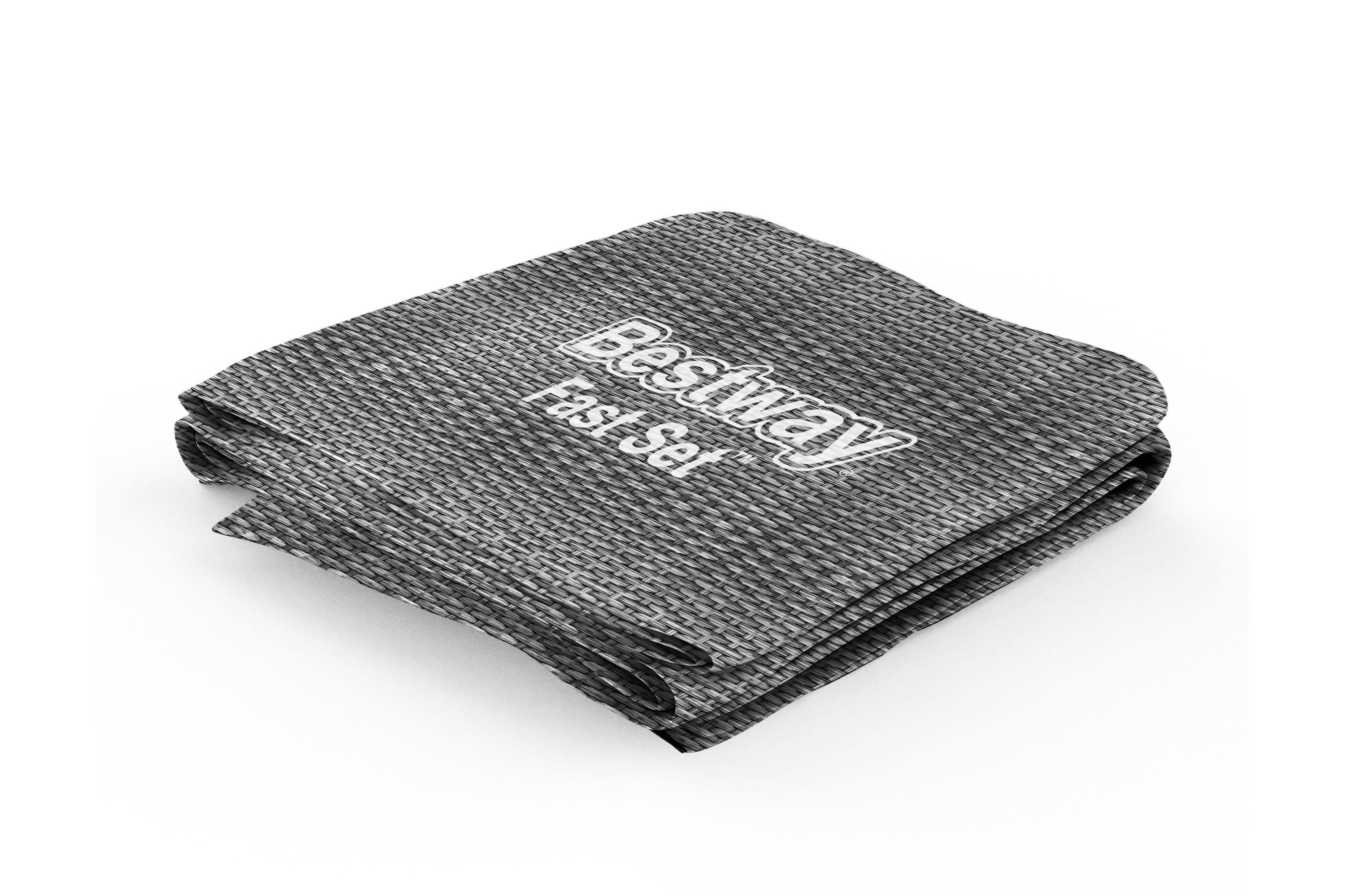 Fast Set 15' x 42" Inflatable Round Pool Liner Replacement, Gray Rattan