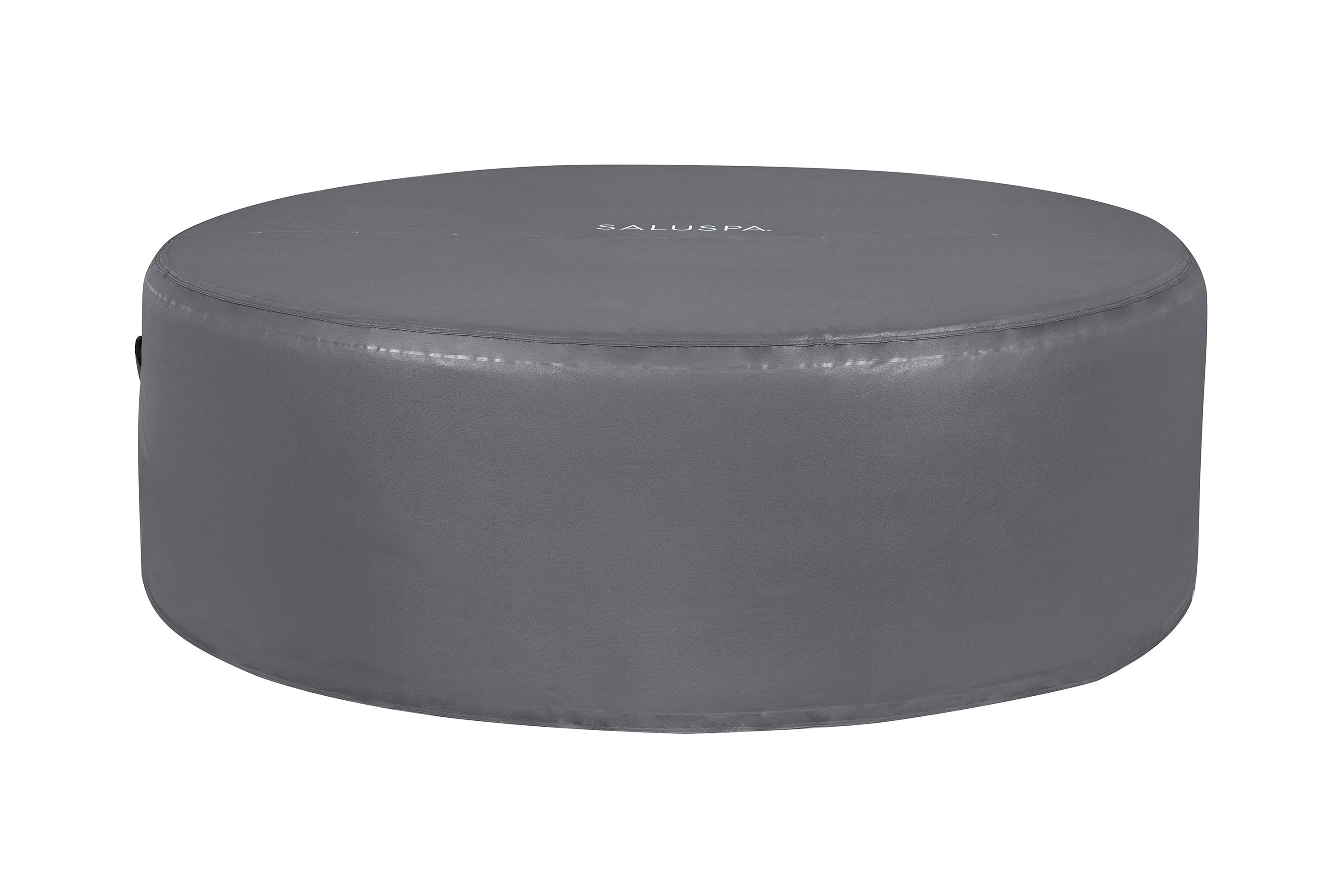 SaluSpa and Coleman 77" x 28" Round EnergySense Inflatable Hot Tub Cover, Gray
