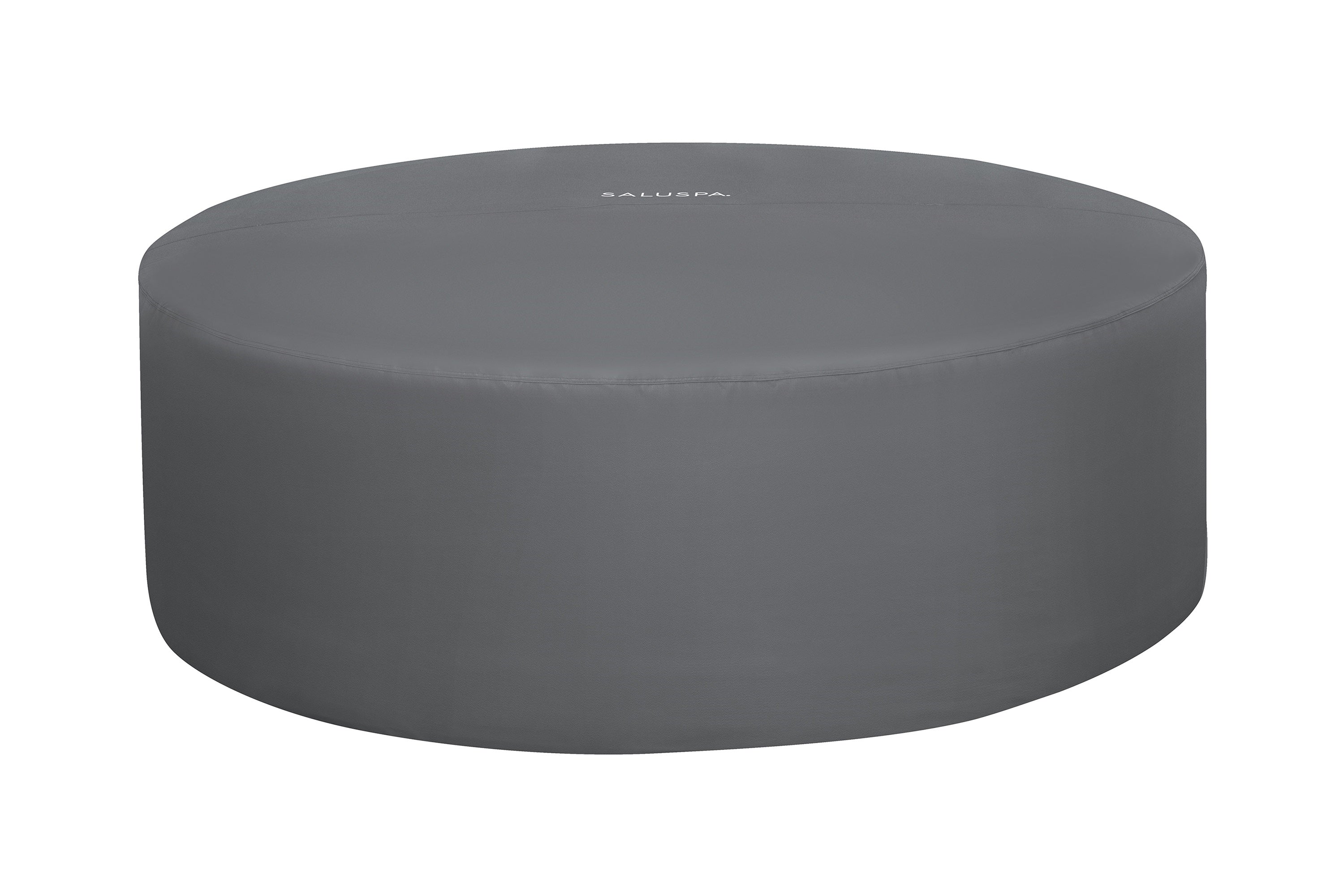 SaluSpa and Coleman 85" x 28" Round EnergySense Inflatable Hot Tub Cover, Gray