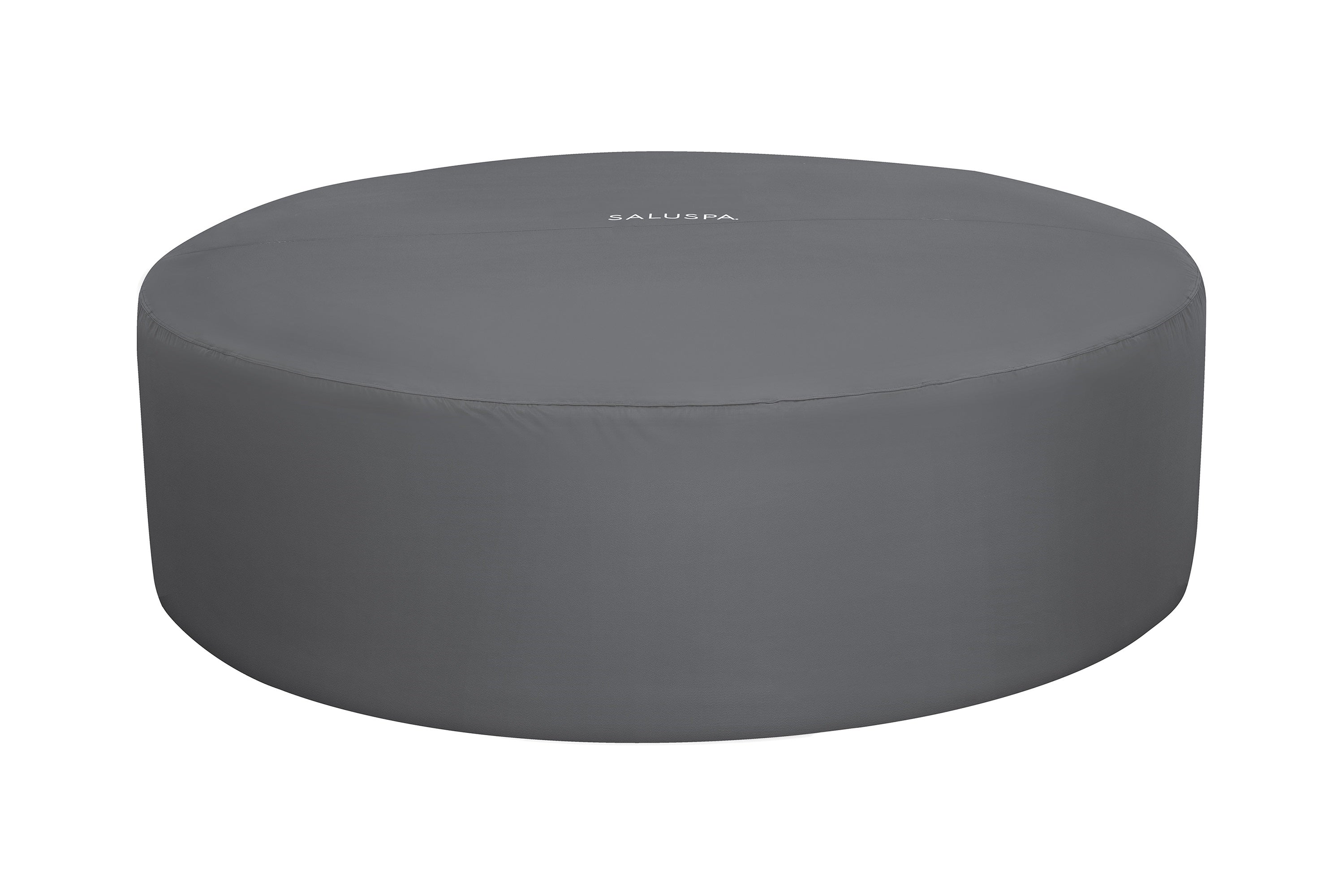 SaluSpa and Coleman 93" x 28" Round EnergySense Inflatable Hot Tub Cover, Gray
