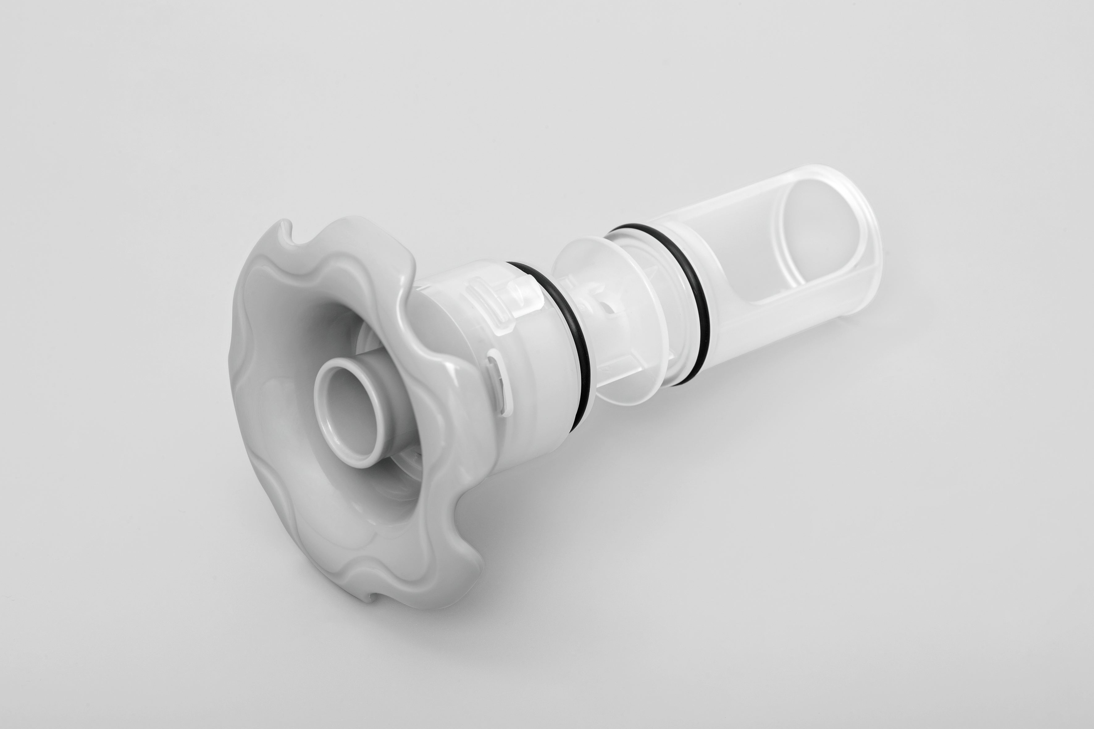 Boquilla de repuesto para jacuzzi SaluSpa HydroJet e HydroJet Pro, color blanco