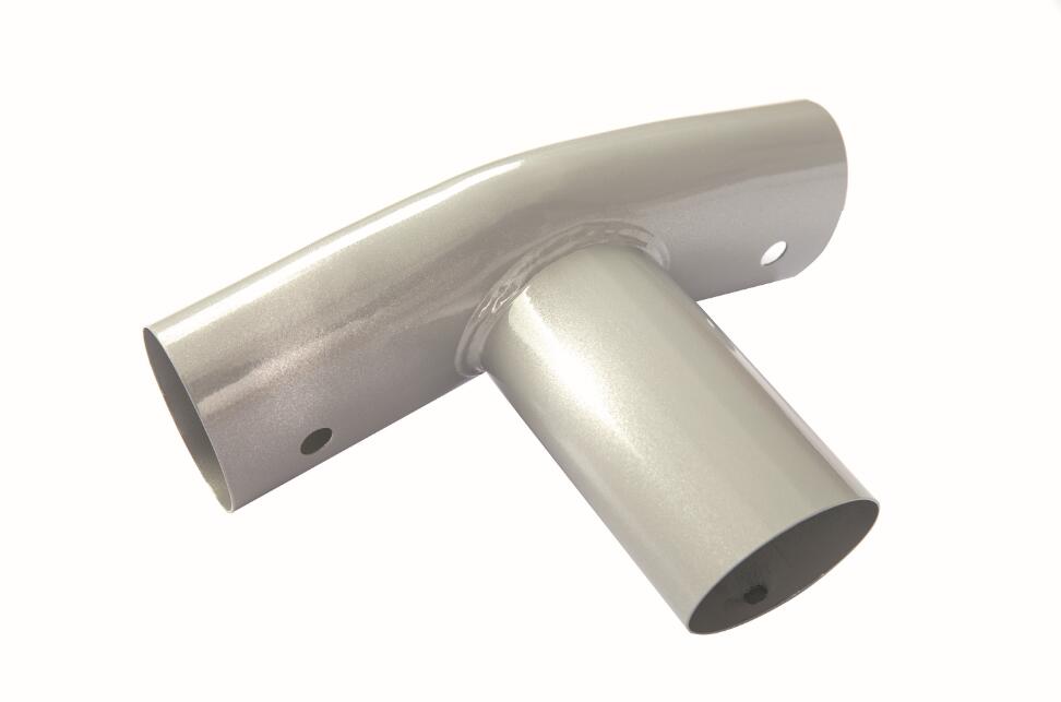 Raccord en T de rechange pour piscines hors sol ovales Power Steel et Steel Pro MAX, gris clair