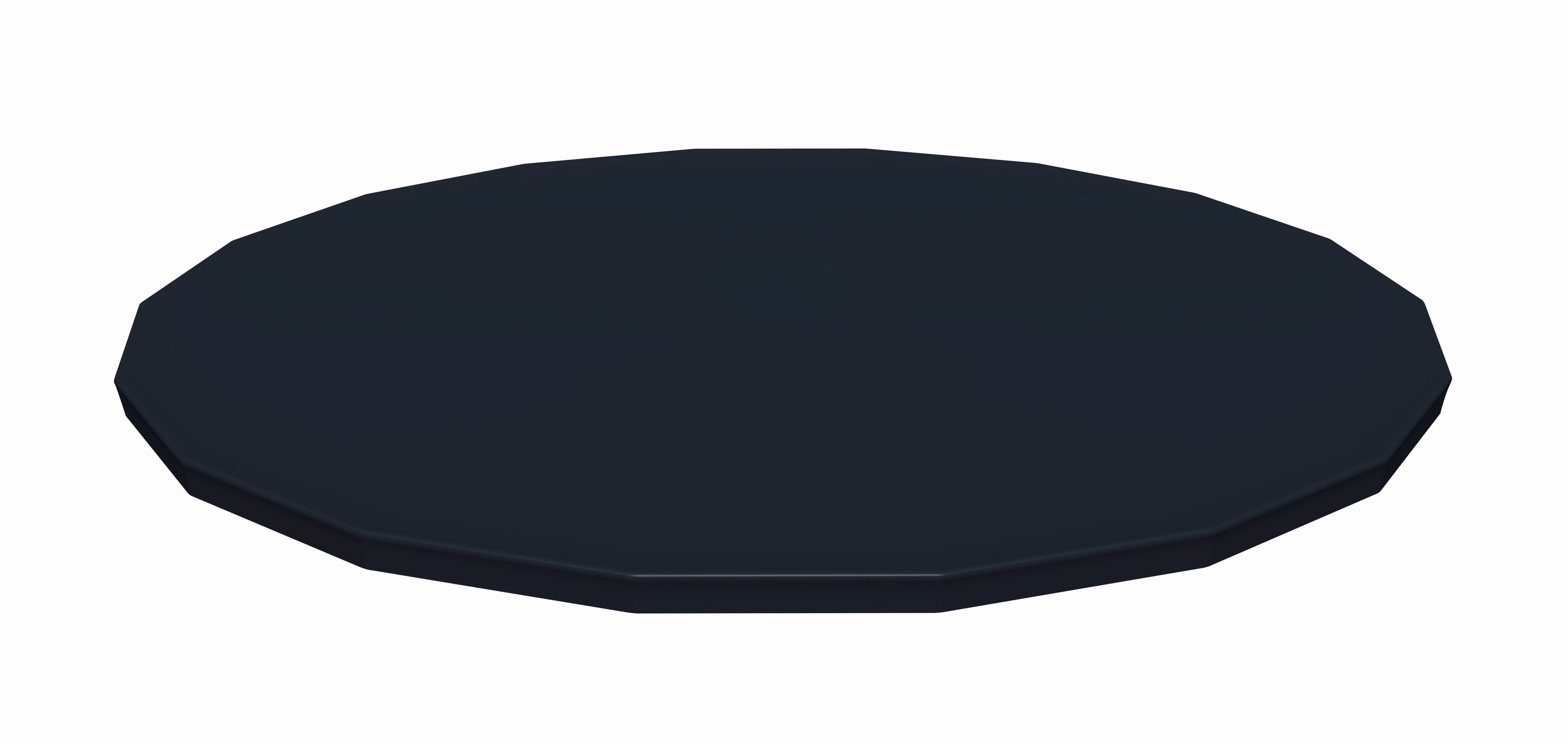 Coleman Power Steel 18' Round Above Ground Pool Cover Replacement, Black