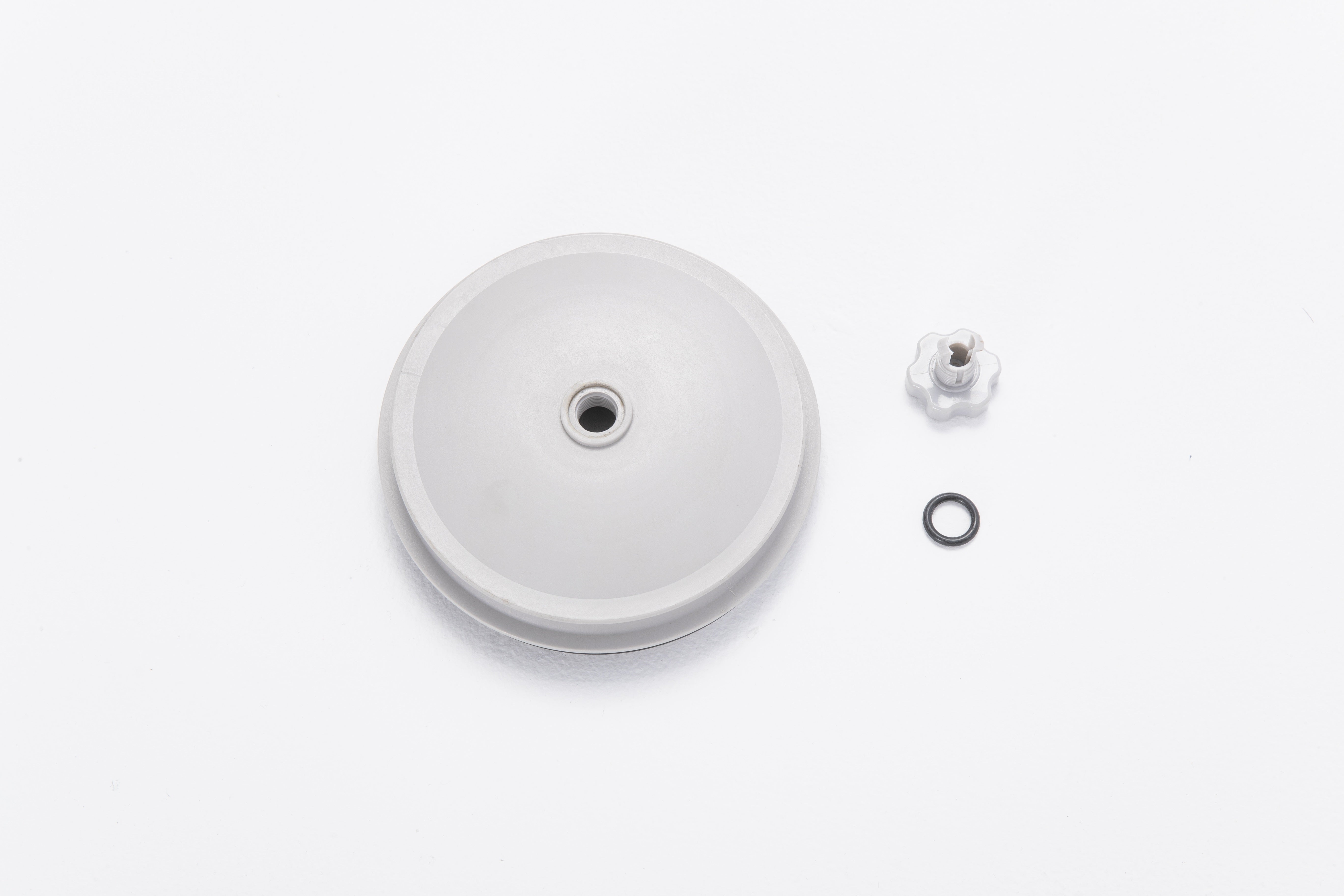 Above Ground Pool Filter Cap, Purge Valve & Valve Seal Replacement for 2,000 gal. Smart Touch Wi-Fi Cartridge Filter Pump, White