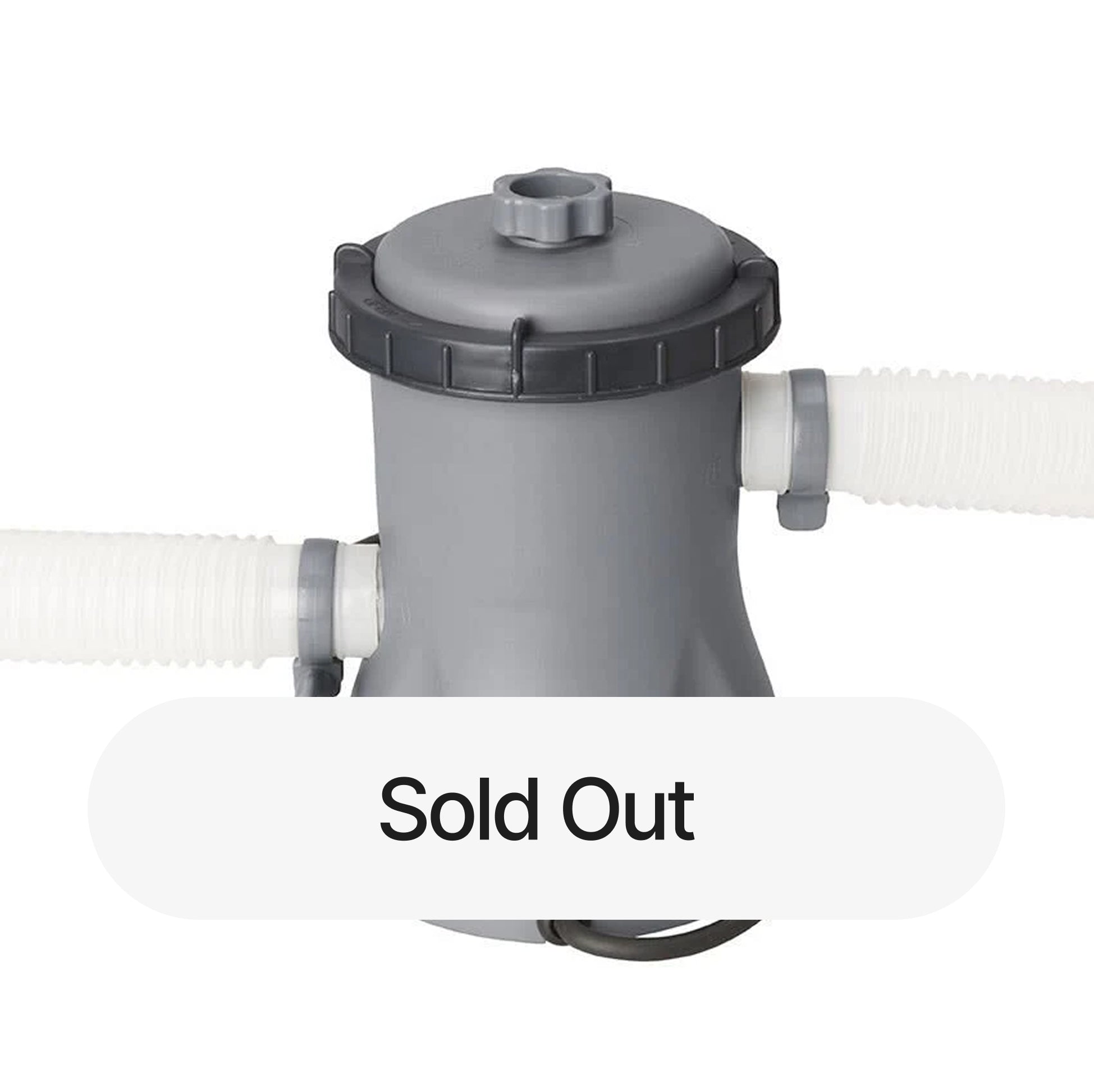 Bestway 330 gal. Cartridge Filter Pump Replacement, Gray