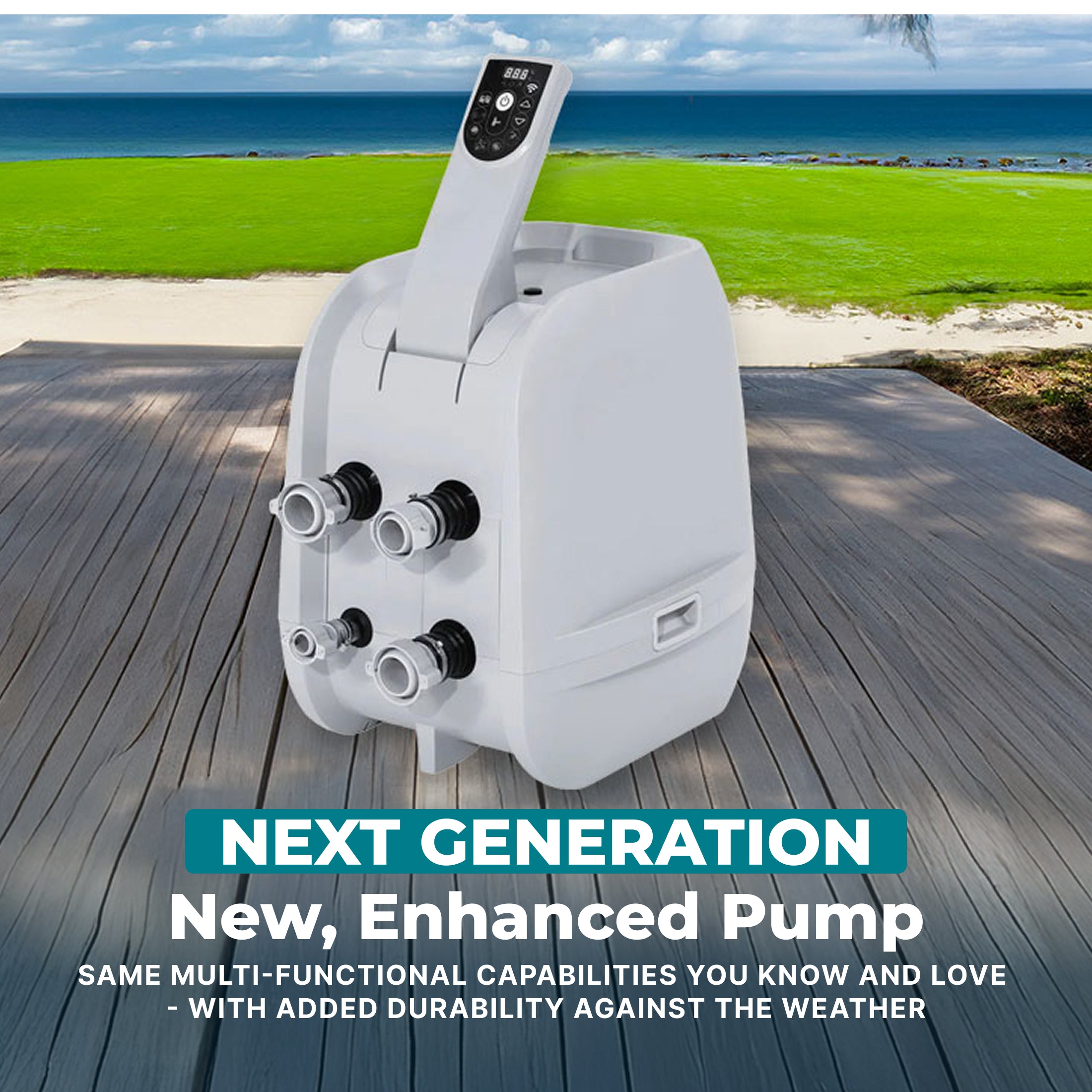 Pompe de chauffage intelligente pour spa SaluSpa HydroJet Pro avec commande par application