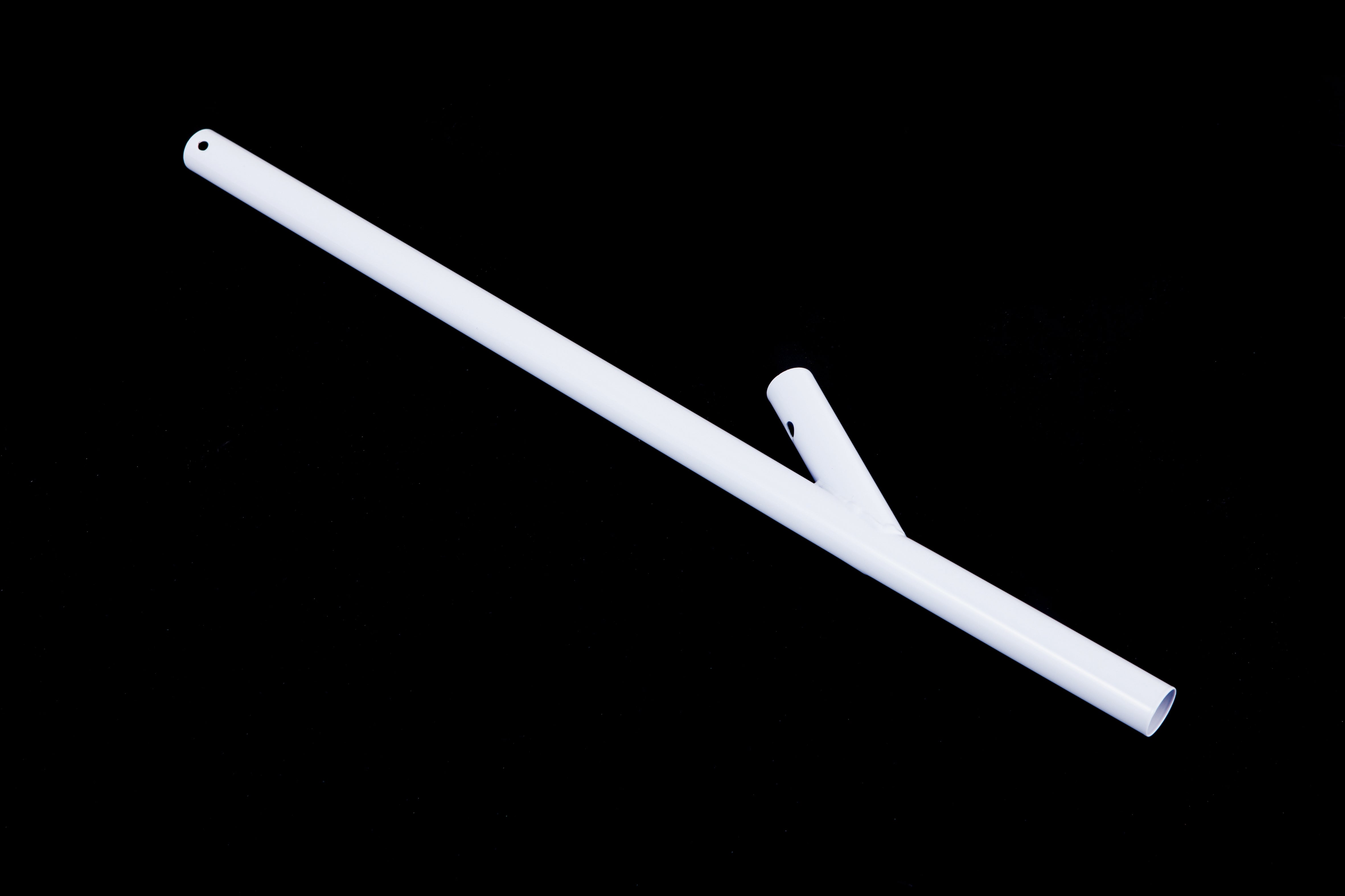 Reemplazo de pata en Y vertical para piscina elevada Steel Pro de 26", color blanco