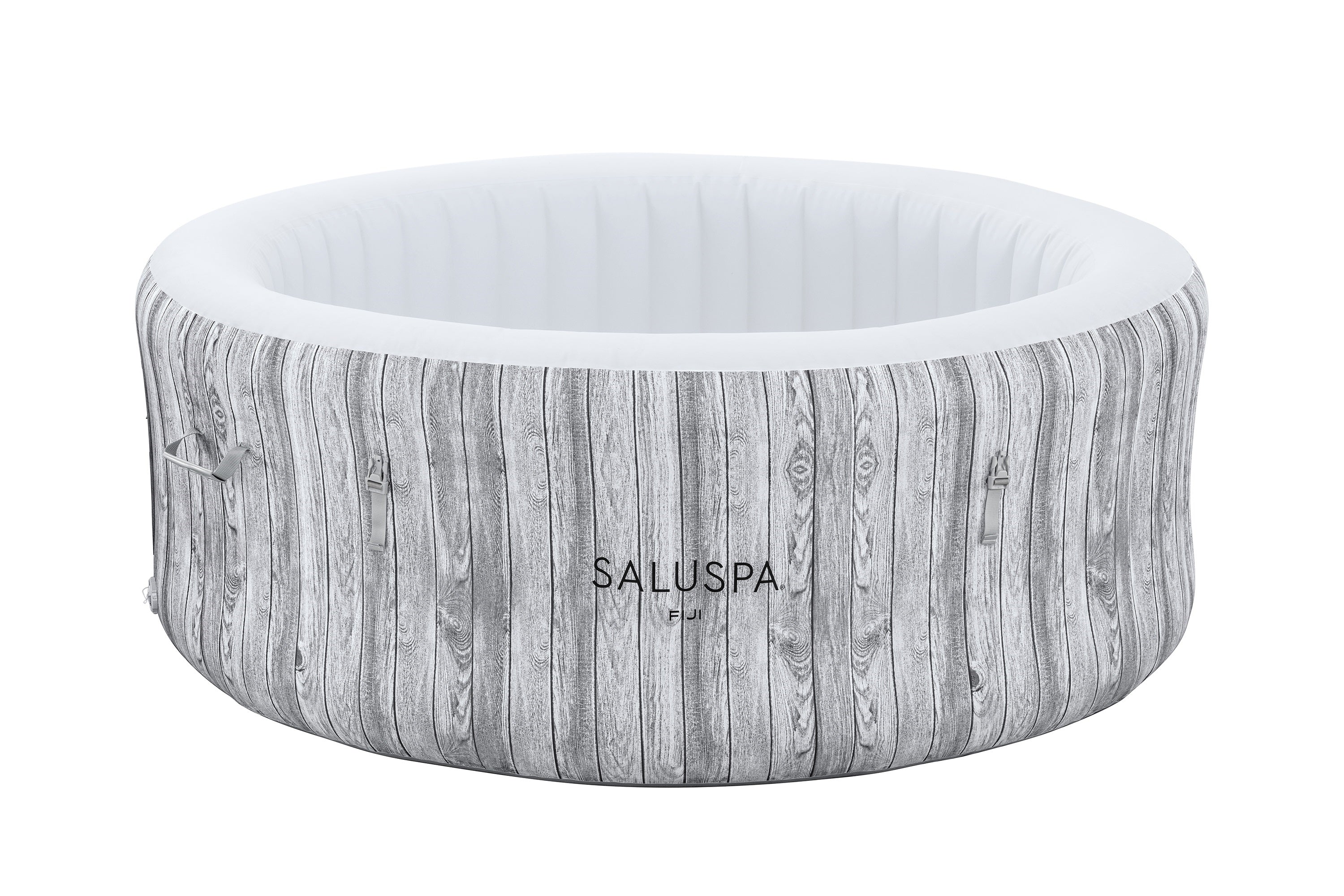 SaluSpa Fiji AirJet Hot Tub Liner Replacement, Gray Wood