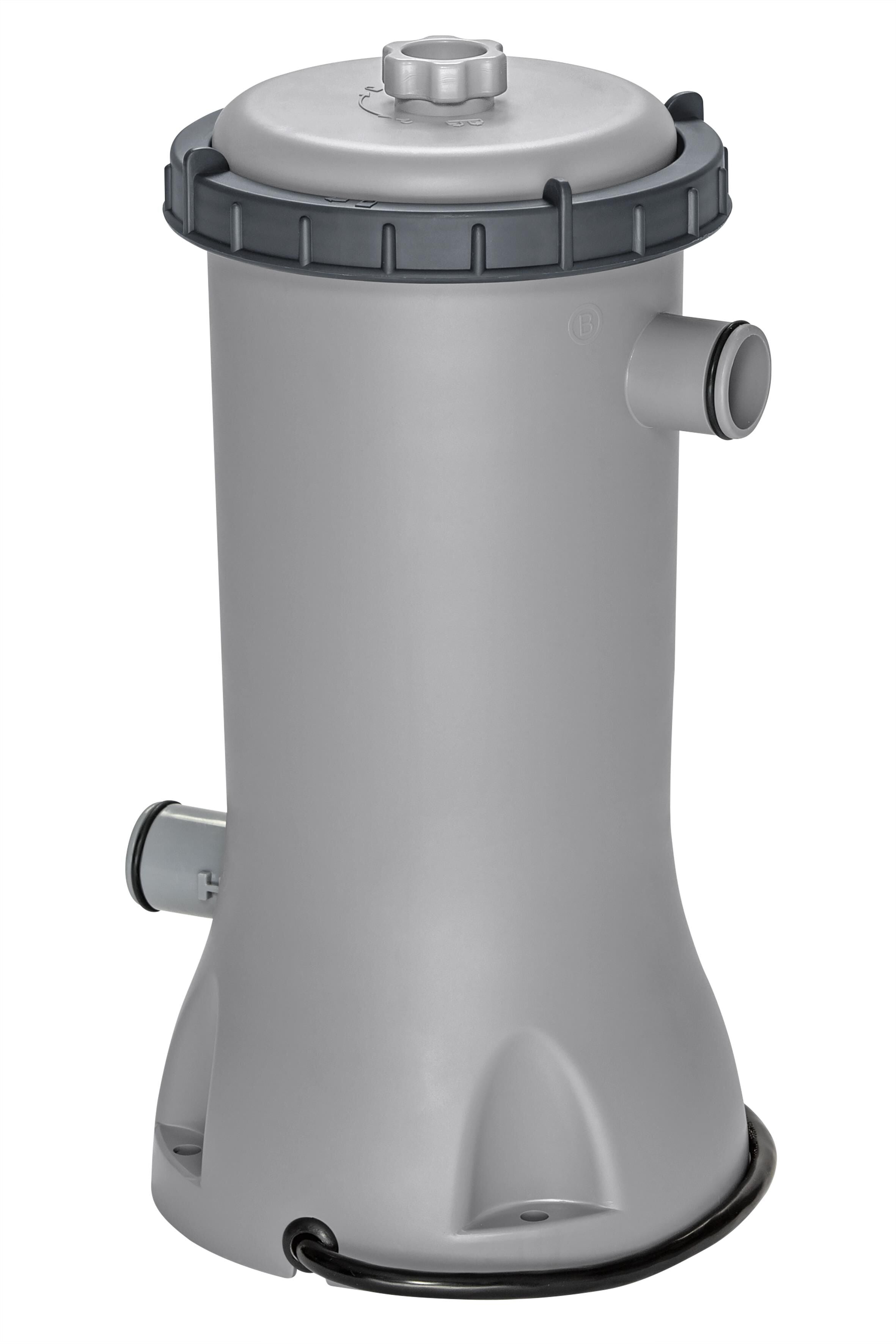 Bestway 530 gal. Cartridge Filter Pump Replacement, Gray