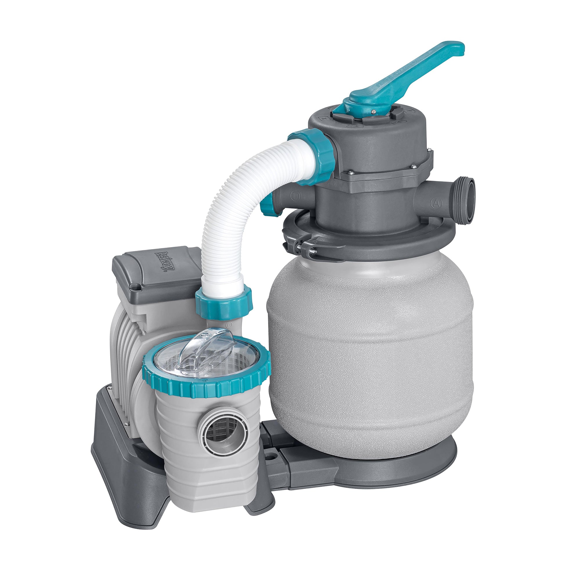 Pompe de filtration à sable Bestway 1 600 gallons pour piscine hors sol