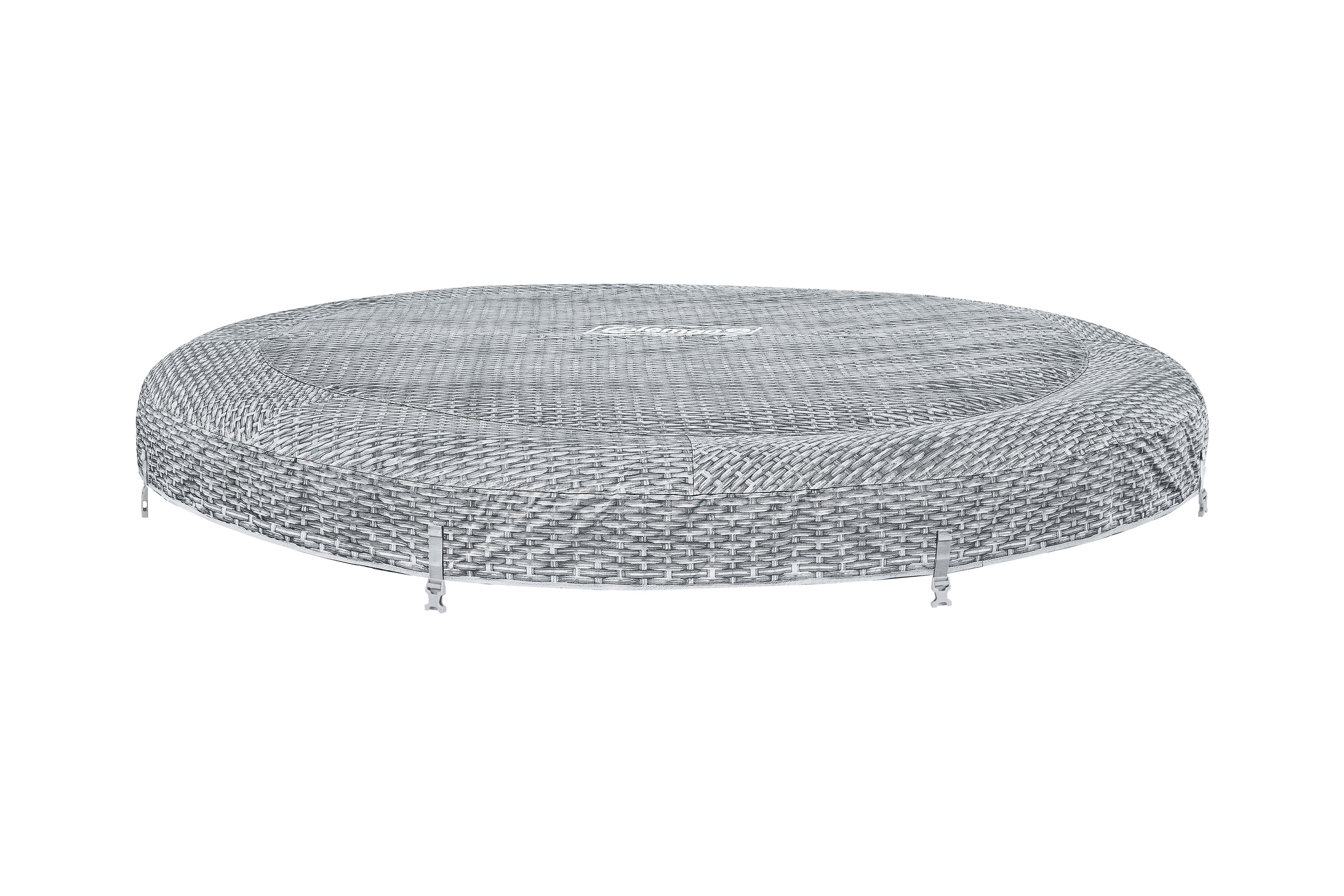 Coleman Sicily AirJet Hot Tub Top Leatheroid Cover Replacement, Gray