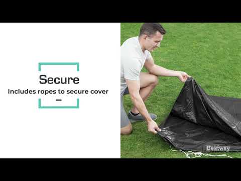 Load video: Flowclear 12' Pool Cover