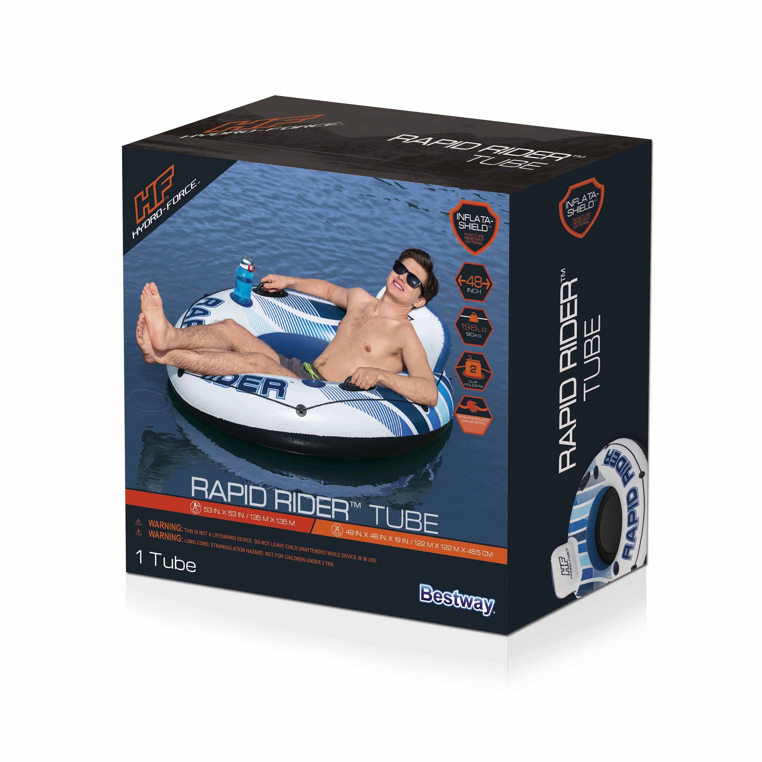 Hydro-Force Rapid Rider Single River Tube 48"
