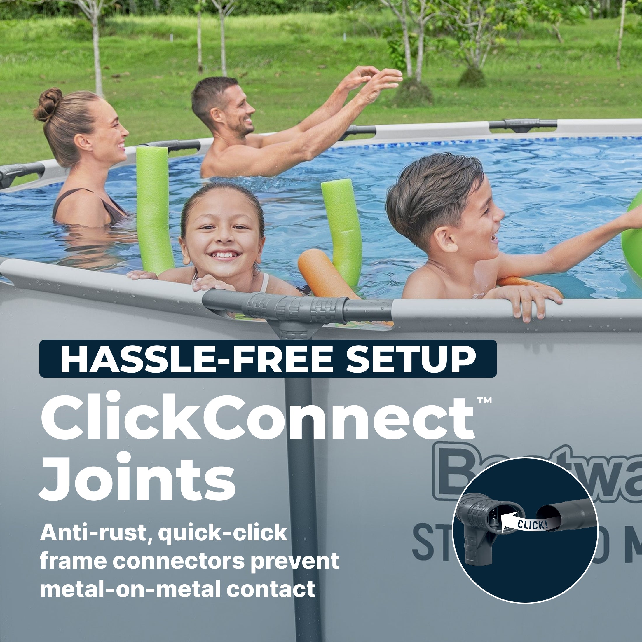 Bestway Steel Pro MAX 14' x 48" Above Ground Pool Set Round