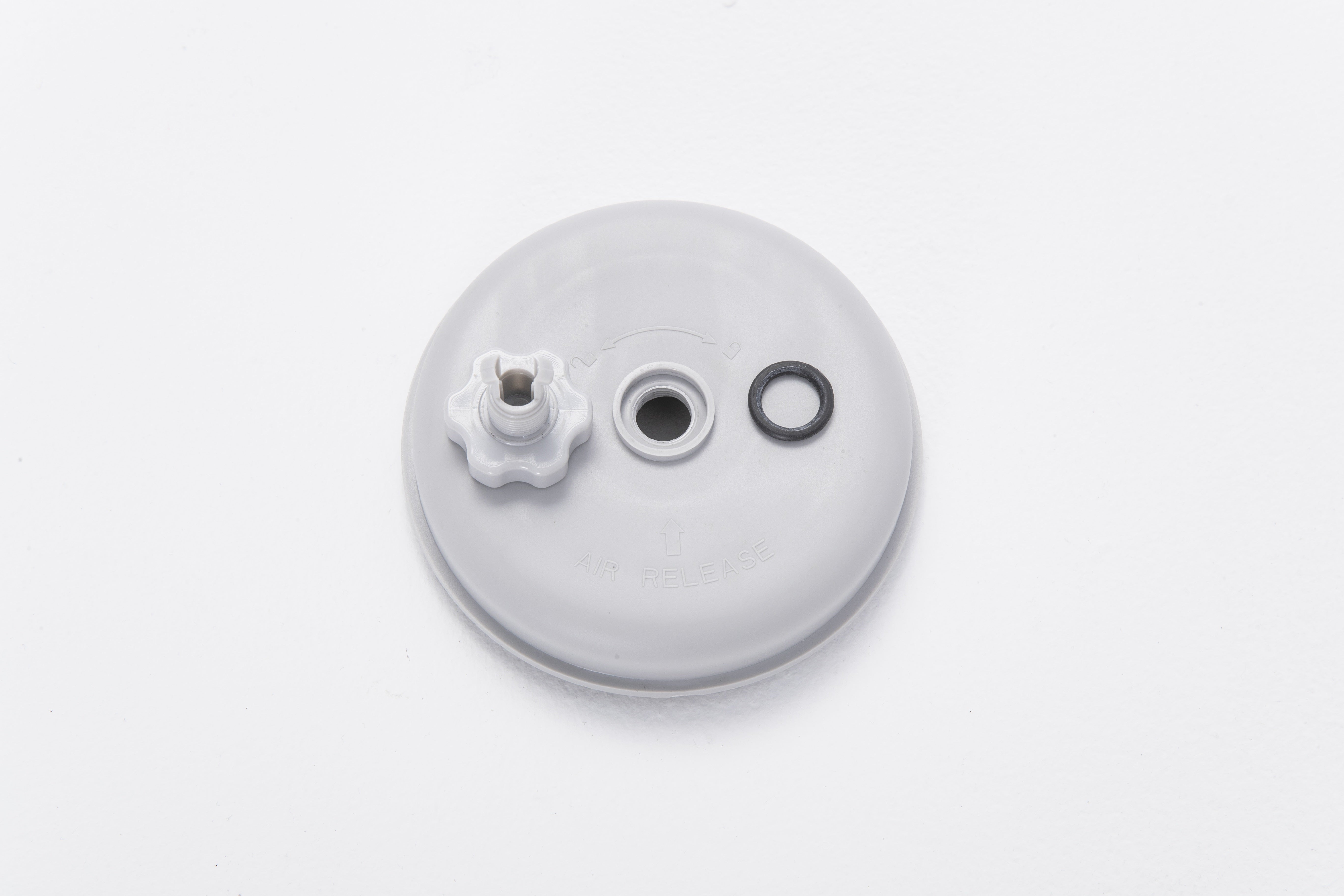 Reemplazo de tapa superior y válvula de purga para piscina elevada de 1500 galones (590 litros)