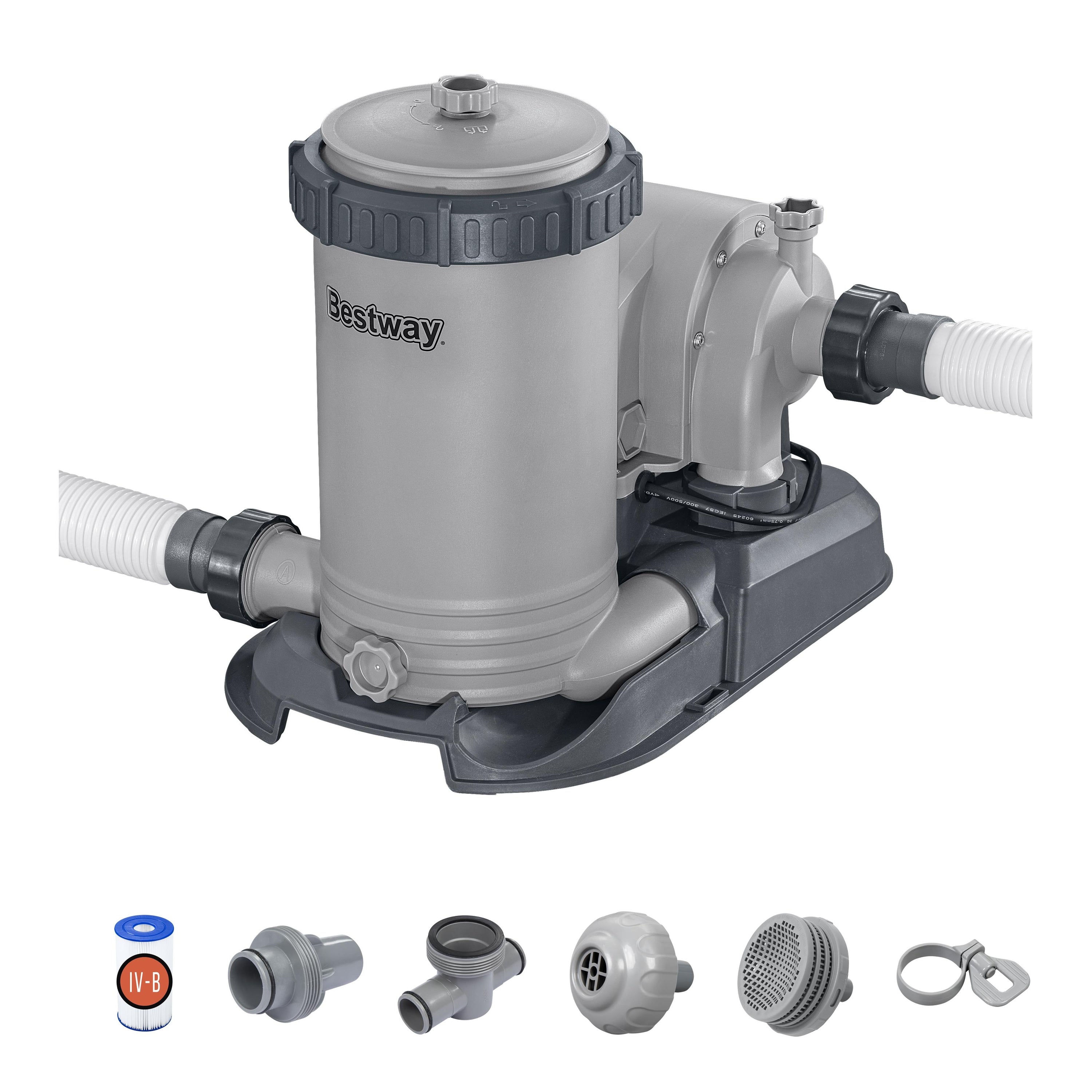 Bomba de filtro Bestway para piscina elevada de 2500 galones