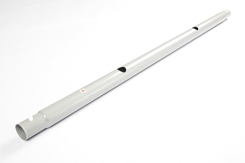 Platinum Series Power Steel Oval Above Ground Pool Top Rail Replacement, Gray
